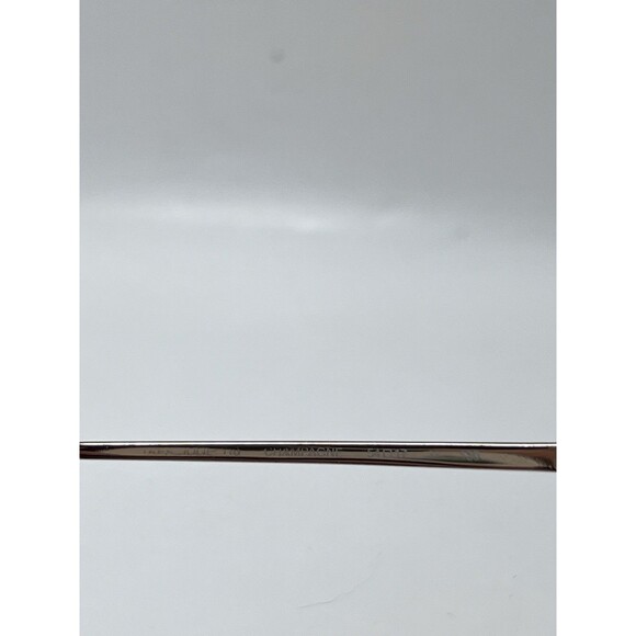 Marchon NYC Tres Jolie 118 Eyeglasses Frames Only Women Champagne Oval 47 - Picture 4 of 6